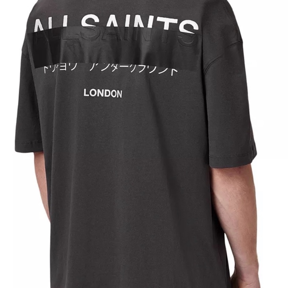 ALLSAINTS
Redact Graphic Logo Tee